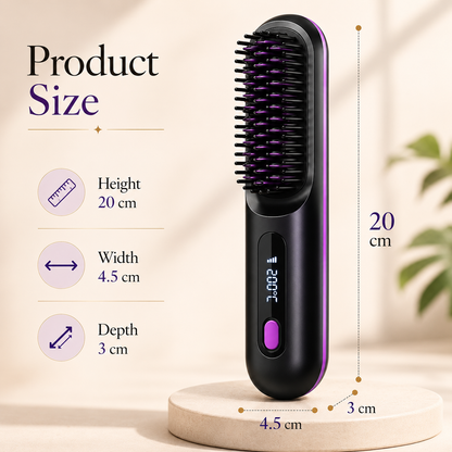 Glovira Smoothing Heat Brush