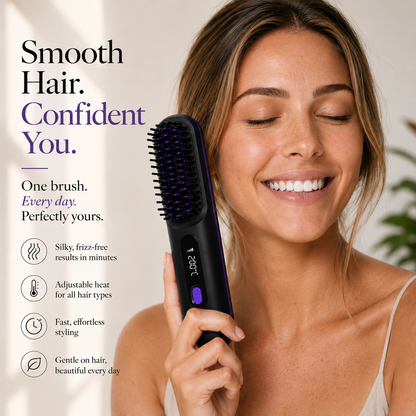 Glovira Smoothing Heat Brush