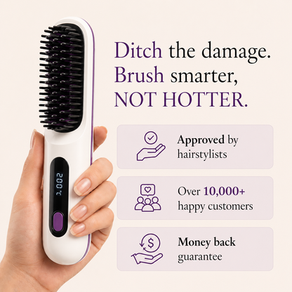 Glovira Smoothing Heat Brush